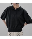 【ローリーズファーム/LOWRYS FARM】のブークレニットポロSS ブラック09|ID: prp329100004981386 ipo3291000000037322033