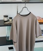 【フリークスストア/FREAK'S STORE】の配色ライン半袖ニットTEE【限定展開】 ベージュ|ID: prp329100004981390 ipo3291000000037322058