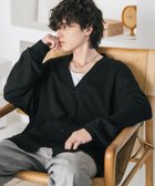 【ロッキーモンロー/Rocky Monroe】の新色追加 接触冷感 オーバーサイズハイゲージサマーニット長袖カーディガン ブラック|ID: prp329100004981401 ipo3291000000037322114