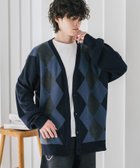 【ロッキーモンロー/Rocky Monroe】の新色追加 接触冷感 オーバーサイズハイゲージサマーニット長袖カーディガン ブルー|ID: prp329100004981401 ipo3291000000037322116