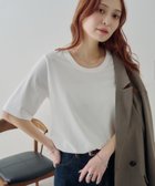 【ディスコート/Discoat】の【Noka / 接触冷感】Uネック半袖Tシャツ 大人の最旬トレンドファッション＆コーディネート founy(ファウニー) ファッション Fashion レディースファッション Fashion for Women トップス・カットソー Cut & Sew Tops シャツ・ブラウス・オフィスカジュアル Elegant Blouses & Button-Ups ロングTシャツ・Tシャツ Longline T-Shirts & Tees 2026年 2026 2026春夏・S/S Spring/Summer 2026 SS26 おすすめ Recommended / Our Picks インナー Innerwear シンプル Simple, Minimal ジャケット Jacket, Outerwear スラックス Slacks, Dress Pants デコルテ Décolleté, Neckline デニム Denim, Jeans Material トレンド Trend, Trending Now 半袖 Short Sleeve, Half Sleeve thumbnail オフホワイト|ID: prp329100004981402 ipo3291000000037322127