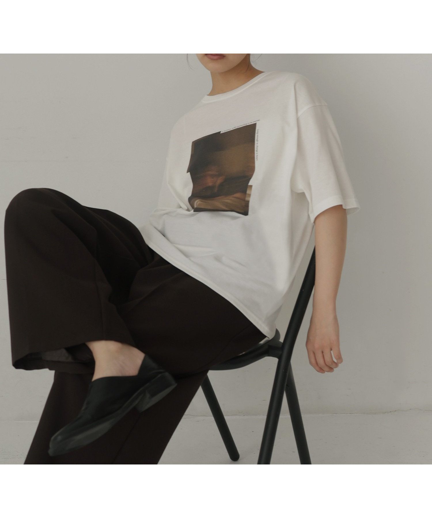 【ヘラム/hellam】のアソートフォトTシャツ 大人の最旬トレンドファッション＆コーディネート founy(ファウニー) 　ファッション　Fashion　レディースファッション　Fashion for Women　トップス・カットソー　Cut & Sew Tops　シャツ・ブラウス・オフィスカジュアル　Elegant Blouses & Button-Ups　ロングTシャツ・Tシャツ　Longline T-Shirts & Tees　 other-1|ID: prp329100004981404 ipo3291000000037322137