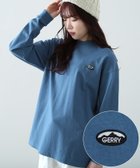 【インプローブス/improves】のGERRY ジェリー 別注 ワンポイント ロゴ 刺しゅう プリント ロンT 大人の最旬トレンドファッション＆コーディネート founy(ファウニー) ファッション Fashion レディースファッション Fashion for Women トップス・カットソー Cut & Sew Tops ロングTシャツ・Tシャツ Longline T-Shirts & Tees アウトドア Outdoor Clothing アメリカン American Style カーゴパンツ Cargo Pants, Utility Pants ショーツ Shorts, Short Pants シンプル Simple, Minimal デニム Denim, Jeans Material トレンド Trend, Trending Now 定番 Standard, Basic Item 長袖 Long Sleeve, Full Sleeve パープル Purple, Violet プリント Print, Printed Pattern 別注 Limited Edition, Custom Order ワイド Wide, Wide Fit ワンポイント One Point, Statement Accent おすすめ Recommended / Our Picks thumbnail ダークブルー|ID: prp329100004981409 ipo3291000000037322164