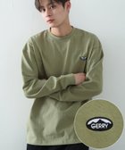 【インプローブス/improves】のGERRY ジェリー 別注 ワンポイント ロゴ 刺しゅう プリント ロンT 大人の最旬トレンドファッション＆コーディネート founy(ファウニー) ファッション Fashion レディースファッション Fashion for Women トップス・カットソー Cut & Sew Tops ロングTシャツ・Tシャツ Longline T-Shirts & Tees アウトドア Outdoor Clothing アメリカン American Style カーゴパンツ Cargo Pants, Utility Pants ショーツ Shorts, Short Pants シンプル Simple, Minimal デニム Denim, Jeans Material トレンド Trend, Trending Now 定番 Standard, Basic Item 長袖 Long Sleeve, Full Sleeve パープル Purple, Violet プリント Print, Printed Pattern 別注 Limited Edition, Custom Order ワイド Wide, Wide Fit ワンポイント One Point, Statement Accent おすすめ Recommended / Our Picks thumbnail カーキ|ID: prp329100004981409 ipo3291000000037322167