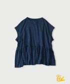 【フォーティファイブ アール/45R】の【EC限定】ONEONE 宝物のいろいろ天竺ギャザーMキャミ(インディゴ) 大人の最旬トレンドファッション＆コーディネート founy(ファウニー) ファッション Fashion レディースファッション Fashion for Women トップス・カットソー Cut & Sew Tops キャミソール&ノースリーブ Camisoles & Sleeveless Tops インディゴ Indigo Denim キャミ Camisole, Cami Top ギャザー Gathered, Ruffled ボーダー Border, Stripe thumbnail 87-インディゴボーダー1|ID: prp329100004981448 ipo3291000000037322621
