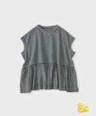 【フォーティファイブ アール/45R】の【EC限定】ONEONE 宝物のいろいろ天竺ギャザーMキャミ(インディゴ) 大人の最旬トレンドファッション＆コーディネート founy(ファウニー) ファッション Fashion レディースファッション Fashion for Women トップス・カットソー Cut & Sew Tops キャミソール&ノースリーブ Camisoles & Sleeveless Tops インディゴ Indigo Denim キャミ Camisole, Cami Top ギャザー Gathered, Ruffled ボーダー Border, Stripe thumbnail 88-インディゴボーダー2|ID: prp329100004981448 ipo3291000000037322622