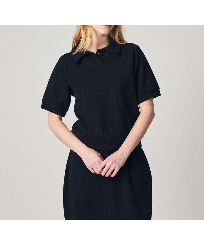 【ビューティ&ユース ユナイテッドアローズ/BEAUTY&YOUTH / UNITED ARROWS】のSteven Alan ブークレ ダンボール ワンボタン ハーフスリーブ プルオーバー インテリア・キッズ・メンズ・レディースファッション・服の通販 founy(ファウニー) https://founy.com/ ファッション Fashion レディースファッション Fashion for Women トップス・カットソー Cut & Sew Tops カジュアルプルオーバー・ニットトップス Pullovers & Knit Tops / Casual Pullovers アメリカン American Style シンプル Simple, Minimal スカーフ Scarf, Neckwear スリーブ Sleeve, Long Sleeve / Short Sleeve セットアップ Set-Up, Coordinated Outfit ニューヨーク New York, NYC Style ハーフ Half, Half-Length フロント Front, Front Design おすすめ Recommended / Our Picks |ID: prp329100004981449 ipo3291000000037322624