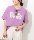 【ジャーナルスタンダード レリューム/JOURNAL STANDARD relume】の別注【Champion/チャンピオン】26/s Jersey Tee Tシャツ パープル C|ID:prp329100004981450