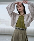 【ハレ/HARE】のスカシアミチャイナニットカーディガン グレー12|ID: prp329100004981452 ipo3291000000037322656