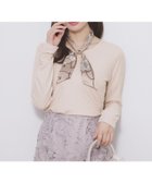 【インデックス/INDEX】のラメシアーリブトップス【洗濯機OK/接触冷感】 大人の最旬トレンドファッション＆コーディネート founy(ファウニー) ファッション Fashion レディースファッション Fashion for Women トップス・カットソー Cut & Sew Tops シャーリング Shirring, Ruched シンプル Simple, Minimal フィット Fit, Slim Fit エレガント 上品 Elegant thumbnail ピンクベージュ|ID: prp329100004981503 ipo3291000000037322922