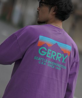 【インプローブス/improves】のGERRY ジェリー 別注 マウンテン プリント 長袖Tシャツ 大人の最旬トレンドファッション＆コーディネート founy(ファウニー) ファッション Fashion レディースファッション Fashion for Women トップス・カットソー Cut & Sew Tops シャツ・ブラウス・オフィスカジュアル Elegant Blouses & Button-Ups ロングTシャツ・Tシャツ Longline T-Shirts & Tees アウトドア Outdoor Clothing アメリカン American Style カーゴパンツ Cargo Pants, Utility Pants ショーツ Shorts, Short Pants デニム Denim, Jeans Material トレンド Trend, Trending Now 定番 Standard, Basic Item 長袖 Long Sleeve, Full Sleeve パープル Purple, Violet プリント Print, Printed Pattern 別注 Limited Edition, Custom Order ワイド Wide, Wide Fit おすすめ Recommended / Our Picks |ID:prp329100004981507