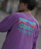【インプローブス/improves】のGERRY ジェリー 別注 マウンテン プリント 長袖Tシャツ 大人の最旬トレンドファッション＆コーディネート founy(ファウニー) ファッション Fashion レディースファッション Fashion for Women トップス・カットソー Cut & Sew Tops シャツ・ブラウス・オフィスカジュアル Elegant Blouses & Button-Ups ロングTシャツ・Tシャツ Longline T-Shirts & Tees アウトドア Outdoor Clothing アメリカン American Style カーゴパンツ Cargo Pants, Utility Pants ショーツ Shorts, Short Pants デニム Denim, Jeans Material トレンド Trend, Trending Now 定番 Standard, Basic Item 長袖 Long Sleeve, Full Sleeve パープル Purple, Violet プリント Print, Printed Pattern 別注 Limited Edition, Custom Order ワイド Wide, Wide Fit おすすめ Recommended / Our Picks thumbnail パープル|ID: prp329100004981507 ipo3291000000037322940