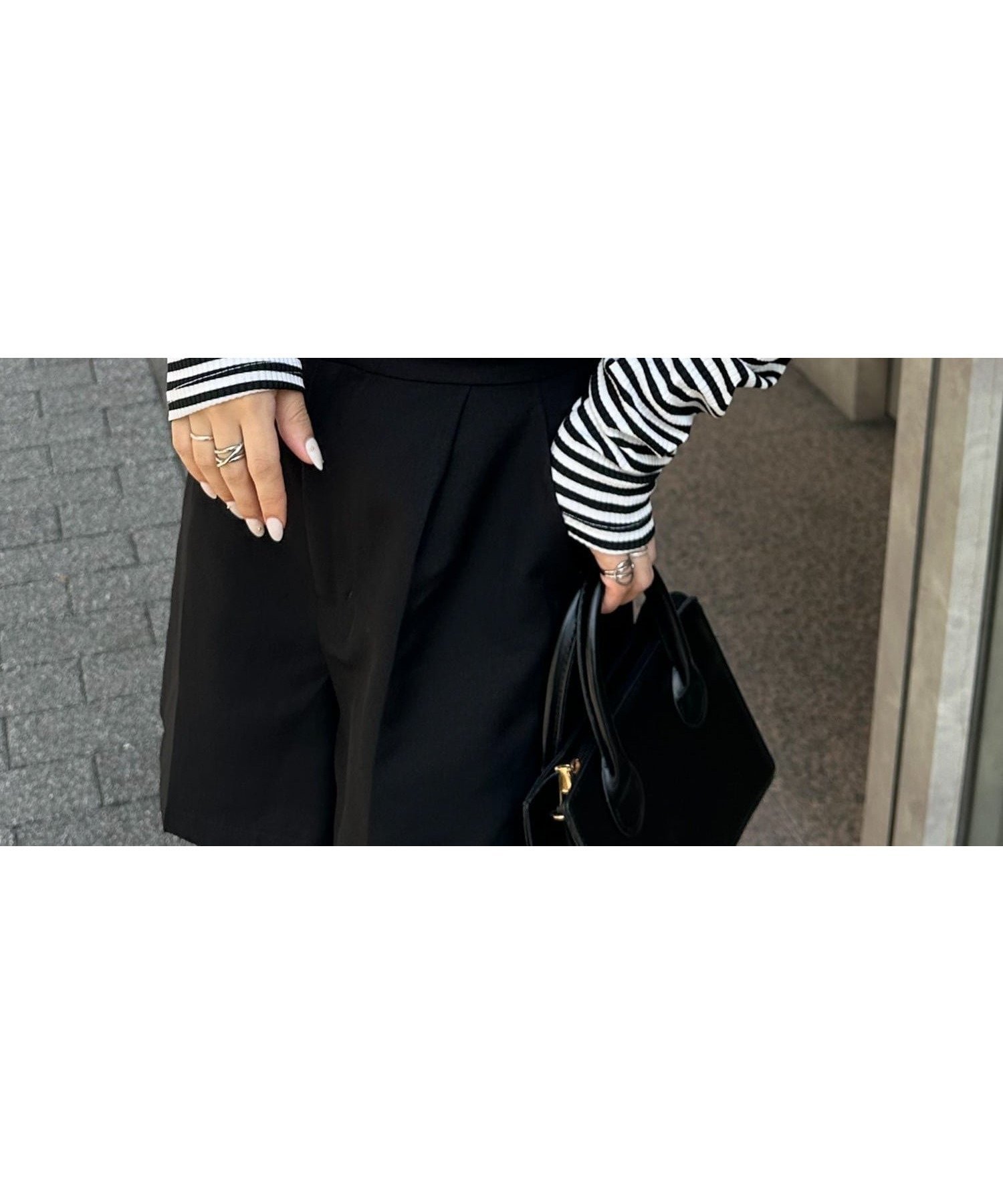 【ラナン/Ranan】のRanan/ドレープオフショルリブロンT インテリア・キッズ・メンズ・レディースファッション・服の通販 founy(ファウニー) 　ファッション　Fashion　レディースファッション　Fashion for Women　トップス・カットソー　Cut & Sew Tops　ロングTシャツ・Tシャツ　Longline T-Shirts & Tees　カシュクール　Wrap Design　シンプル　Simple, Minimal　ジャケット　Jacket, Outerwear　タイトスカート　Pencil Skirt, Tight Skirt　デコルテ　Décolleté, Neckline　トレンド　Trend, Trending Now　ドレープ　Drape, Draping Fabric　フィット　Fit, Slim Fit　フェミニン　Feminine, Girly　ベーシック　Basic, Essential　ボーダー　Border, Stripe　ポケット　Pocket, Pocket Detail　半袖　Short Sleeve, Half Sleeve　エレガント 上品　Elegant　BOR|ID: prp329100004981508 ipo3291000000037322949