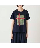 【ヒロコビス/HIROKO BIS】の【接触冷感】ペイントグラフィックデザインカットソー ネイビー|ID: prp329100004981522 ipo3291000000037323007