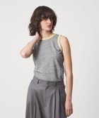 【ビューティ&ユース ユナイテッドアローズ/BEAUTY&YOUTH / UNITED ARROWS】の6(ROKU) コットン リンガー タンクトップ 大人の最旬トレンドファッション＆コーディネート founy(ファウニー) ファッション Fashion レディースファッション Fashion for Women タンク Tank Top, Sleeveless Top 夏 Summer thumbnail MD.GRAY|ID: prp329100004981526 ipo3291000000037323018