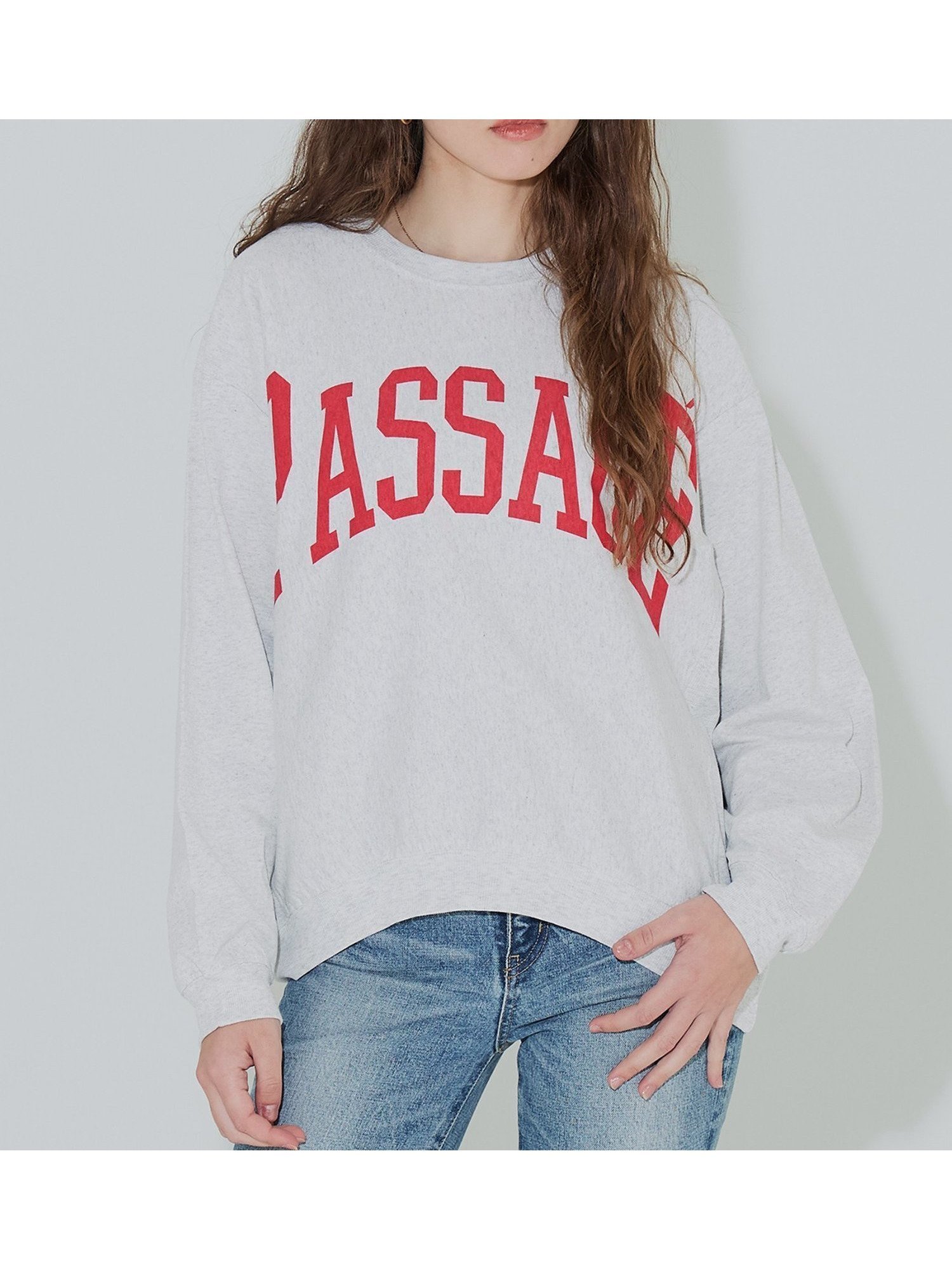 【コカ/COCA】のT-スウェットロゴビッグシルエット インテリア・キッズ・メンズ・レディースファッション・服の通販 founy(ファウニー) 　ファッション　Fashion　レディースファッション　Fashion for Women　トップス・カットソー　Cut & Sew Tops　レディースパーカー・カジュアルフーディー　Casual Hoodies & Sweatshirts　スウェット・クルーネックトップス　Sweatshirts & Crewnecks / Relaxed Fit Sweat Tops　ウォッシャブル　Machine Washable　春　Spring　秋　Autumn　カーゴパンツ　Cargo Pants, Utility Pants　シンプル　Simple, Minimal　スウェット / スエット　Sweatshirt, Sweatwear　タートル　Turtleneck, Turtle Collar　デニム　Denim, Jeans Material　長袖　Long Sleeve, Full Sleeve　ビッグ　Big, Oversized　フロント　Front, Front Design　ボトム　Bottoms, Lower Wear　ポケット　Pocket, Pocket Detail　2026年　2026　2026春夏・S/S　Spring/Summer 2026 SS26　Lt.gray|ID: prp329100004981528 ipo3291000000037323027