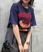 【アズノウアズ プラス/AS KNOW AS plus】の●『ゆったりサイズ』おめかしベア半袖Tシャツ 大人の最旬トレンドファッション＆コーディネート founy(ファウニー) ファッション Fashion レディースファッション Fashion for Women トップス・カットソー Cut & Sew Tops シャツ・ブラウス・オフィスカジュアル Elegant Blouses & Button-Ups ロングTシャツ・Tシャツ Longline T-Shirts & Tees ガーリー Girly, Feminine Style デニム Denim, Jeans Material ビッグ Big, Oversized フロント Front, Front Design プリント Print, Printed Pattern 半袖 Short Sleeve, Half Sleeve 帽子 Hat, Headwear ミニスカート Mini Skirt, Short Skirt 再入荷 Restock / Back in Stock おすすめ Recommended / Our Picks thumbnail NVXBX3|ID: prp329100004981539 ipo3291000000037323073