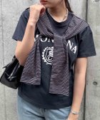 【アズノウアズ プラス/AS KNOW AS plus】の0フェイクレイヤード/ロンT巻き風ロゴ半袖Tシャツ 大人の最旬トレンドファッション＆コーディネート founy(ファウニー) ファッション Fashion レディースファッション Fashion for Women トップス・カットソー Cut & Sew Tops シャツ・ブラウス・オフィスカジュアル Elegant Blouses & Button-Ups ロングTシャツ・Tシャツ Longline T-Shirts & Tees シンプル Simple, Minimal フロント Front, Front Design ボトム Bottoms, Lower Wear 半袖 Short Sleeve, Half Sleeve リメイク Remake, Reconstructed 再入荷 Restock / Back in Stock thumbnail ネイビー|ID: prp329100004981540 ipo3291000000037323078