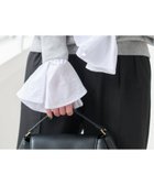 【スピック&スパン/Spick & Span】のフリルスリーブクルーネックTEE 大人の最旬トレンドファッション＆コーディネート founy(ファウニー) ファッション Fashion レディースファッション Fashion for Women インナー Innerwear カットソー Cut and Sewn Top ジャケット Jacket, Outerwear スリーブ Sleeve, Long Sleeve / Short Sleeve バランス Balance, Style Balance フリル Frill, Ruffle フレア Flare, Flared thumbnail ホワイト|ID: prp329100004981542 ipo3291000000037323085