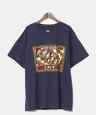 【アミナコレクション/Amina Collection】の【チャイハネ】マッチ香メンズTシャツ(Lサイズ) 大人の最旬トレンドファッション＆コーディネート founy(ファウニー) ファッション Fashion レディースファッション Fashion for Women トップス・カットソー Cut & Sew Tops シャツ・ブラウス・オフィスカジュアル Elegant Blouses & Button-Ups ロングTシャツ・Tシャツ Longline T-Shirts & Tees プリント Print, Printed Pattern メンズ Men's, Menswear ワンポイント One Point, Statement Accent ヴィンテージ Vintage Style thumbnail ブルー系その他|ID: prp329100004981550 ipo3291000000037323116