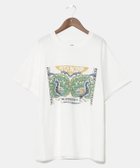 【アミナコレクション/Amina Collection】の【チャイハネ】マッチ香メンズTシャツ(Lサイズ) 大人の最旬トレンドファッション＆コーディネート founy(ファウニー) ファッション Fashion レディースファッション Fashion for Women トップス・カットソー Cut & Sew Tops シャツ・ブラウス・オフィスカジュアル Elegant Blouses & Button-Ups ロングTシャツ・Tシャツ Longline T-Shirts & Tees プリント Print, Printed Pattern メンズ Men's, Menswear ワンポイント One Point, Statement Accent ヴィンテージ Vintage Style thumbnail ホワイト|ID: prp329100004981550 ipo3291000000037323118