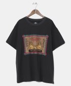 【アミナコレクション/Amina Collection】の【チャイハネ】マッチ香メンズTシャツ(Lサイズ) 大人の最旬トレンドファッション＆コーディネート founy(ファウニー) ファッション Fashion レディースファッション Fashion for Women トップス・カットソー Cut & Sew Tops シャツ・ブラウス・オフィスカジュアル Elegant Blouses & Button-Ups ロングTシャツ・Tシャツ Longline T-Shirts & Tees プリント Print, Printed Pattern メンズ Men's, Menswear ワンポイント One Point, Statement Accent ヴィンテージ Vintage Style thumbnail ブラック|ID: prp329100004981550 ipo3291000000037323119