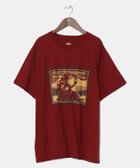 【アミナコレクション/Amina Collection】の【チャイハネ】マッチ香メンズTシャツ(Lサイズ) 大人の最旬トレンドファッション＆コーディネート founy(ファウニー) ファッション Fashion レディースファッション Fashion for Women トップス・カットソー Cut & Sew Tops シャツ・ブラウス・オフィスカジュアル Elegant Blouses & Button-Ups ロングTシャツ・Tシャツ Longline T-Shirts & Tees プリント Print, Printed Pattern メンズ Men's, Menswear ワンポイント One Point, Statement Accent ヴィンテージ Vintage Style thumbnail レッド|ID: prp329100004981550 ipo3291000000037323122