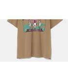 【アミナコレクション/Amina Collection】の【チャイハネ】マッチ香メンズTシャツ(Lサイズ) 大人の最旬トレンドファッション＆コーディネート founy(ファウニー) ファッション Fashion レディースファッション Fashion for Women トップス・カットソー Cut & Sew Tops シャツ・ブラウス・オフィスカジュアル Elegant Blouses & Button-Ups ロングTシャツ・Tシャツ Longline T-Shirts & Tees プリント Print, Printed Pattern メンズ Men's, Menswear ワンポイント One Point, Statement Accent ヴィンテージ Vintage Style thumbnail ライトベージュ|ID: prp329100004981550 ipo3291000000037323124