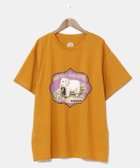 【アミナコレクション/Amina Collection】の【チャイハネ】マッチ香メンズTシャツ(Lサイズ) 大人の最旬トレンドファッション＆コーディネート founy(ファウニー) ファッション Fashion レディースファッション Fashion for Women トップス・カットソー Cut & Sew Tops シャツ・ブラウス・オフィスカジュアル Elegant Blouses & Button-Ups ロングTシャツ・Tシャツ Longline T-Shirts & Tees プリント Print, Printed Pattern メンズ Men's, Menswear ワンポイント One Point, Statement Accent ヴィンテージ Vintage Style thumbnail オレンジ|ID: prp329100004981550 ipo3291000000037323126