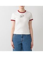 【リーバイス/Levis】のリンガーTシャツ 大人の最旬トレンドファッション＆コーディネート founy(ファウニー) ファッション Fashion レディースファッション Fashion for Women トップス・カットソー Cut & Sew Tops シャツ・ブラウス・オフィスカジュアル Elegant Blouses & Button-Ups ロングTシャツ・Tシャツ Longline T-Shirts & Tees グラフィック Graphic, Graphic Design フィット Fit, Slim Fit thumbnail Neutrals|ID: prp329100004981554 ipo3291000000037323134