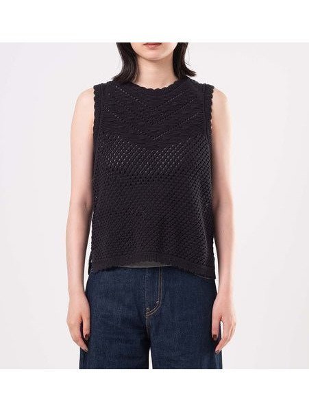 【リーバイス/Levis】のADRIENNE クロシェット タンクトップ 大人の最旬トレンドファッション＆コーディネート founy(ファウニー) 　ファッション　Fashion　レディースファッション　Fashion for Women　クロシェ　Crochet, Knitted Lace　スリーブ　Sleeve, Long Sleeve / Short Sleeve　タンク　Tank Top, Sleeveless Top　デニム　Denim, Jeans Material　ハイネック　High Neck, Mock Neck　 other-1|ID: prp329100004981559 ipo3291000000037323143