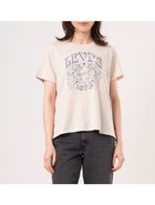 【リーバイス/Levis】のGRAPHIC ボックスTシャツ 大人の最旬トレンドファッション＆コーディネート founy(ファウニー) ファッション Fashion レディースファッション Fashion for Women トップス・カットソー Cut & Sew Tops シャツ・ブラウス・オフィスカジュアル Elegant Blouses & Button-Ups ロングTシャツ・Tシャツ Longline T-Shirts & Tees おすすめ Recommended / Our Picks グラフィック Graphic, Graphic Design トレンド Trend, Trending Now ボックス Boxy, Box Shape thumbnail Neutrals|ID: prp329100004981561 ipo3291000000037323148