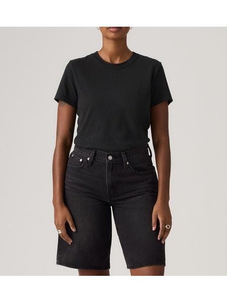 【リーバイス/Levis】のスラブTシャツ インテリア・キッズ・メンズ・レディースファッション・服の通販 founy(ファウニー) 　ファッション　Fashion　レディースファッション　Fashion for Women　トップス・カットソー　Cut & Sew Tops　シャツ・ブラウス・オフィスカジュアル　Elegant Blouses & Button-Ups　ロングTシャツ・Tシャツ　Longline T-Shirts & Tees　スタンダード　Standard, Basic　フィット　Fit, Slim Fit　定番　Standard, Basic Item　Blacks|ID: prp329100004981573 ipo3291000000037323172