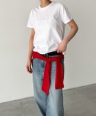 【キャナルジーン/CANAL JEAN】のSLEEK BASIC Tシャツ 大人の最旬トレンドファッション＆コーディネート founy(ファウニー) ファッション Fashion レディースファッション Fashion for Women トップス・カットソー Cut & Sew Tops シャツ・ブラウス・オフィスカジュアル Elegant Blouses & Button-Ups ロングTシャツ・Tシャツ Longline T-Shirts & Tees おすすめ Recommended / Our Picks インナー Innerwear カーディガン Cardigan, Knitwear シンプル Simple, Minimal ジャケット Jacket, Outerwear スラックス Slacks, Dress Pants タイトスカート Pencil Skirt, Tight Skirt デニム Denim, Jeans Material ベーシック Basic, Essential thumbnail アイボリー|ID: prp329100004981602 ipo3291000000037323263