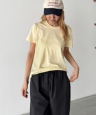 【キャナルジーン/CANAL JEAN】のSLEEK BASIC Tシャツ 大人の最旬トレンドファッション＆コーディネート founy(ファウニー) ファッション Fashion レディースファッション Fashion for Women トップス・カットソー Cut & Sew Tops シャツ・ブラウス・オフィスカジュアル Elegant Blouses & Button-Ups ロングTシャツ・Tシャツ Longline T-Shirts & Tees おすすめ Recommended / Our Picks インナー Innerwear カーディガン Cardigan, Knitwear シンプル Simple, Minimal ジャケット Jacket, Outerwear スラックス Slacks, Dress Pants タイトスカート Pencil Skirt, Tight Skirt デニム Denim, Jeans Material ベーシック Basic, Essential thumbnail イエロー|ID: prp329100004981602 ipo3291000000037323264