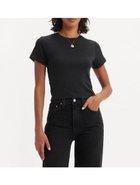 【リーバイス/Levis】のスポーティ Tシャツ 大人の最旬トレンドファッション＆コーディネート founy(ファウニー) ファッション Fashion レディースファッション Fashion for Women トップス・カットソー Cut & Sew Tops シャツ・ブラウス・オフィスカジュアル Elegant Blouses & Button-Ups ロングTシャツ・Tシャツ Longline T-Shirts & Tees スポーティ Sporty, Casual Athletic フィット Fit, Slim Fit 定番 Standard, Basic Item thumbnail Blacks|ID: prp329100004981607 ipo3291000000037323293