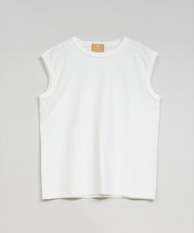 【ナイジェル ケーボン/NIGEL CABOURN】の【公式】ナイジェル・ケーボン / WOMAN / スリーブレス Tシャツ 大人の最旬トレンドファッション＆コーディネート founy(ファウニー) ファッション Fashion レディースファッション Fashion for Women トップス・カットソー Cut & Sew Tops シャツ・ブラウス・オフィスカジュアル Elegant Blouses & Button-Ups ロングTシャツ・Tシャツ Longline T-Shirts & Tees コンパクト Compact, Small Size シンプル Simple, Minimal スリーブ Sleeve, Long Sleeve / Short Sleeve |ID:prp329100004981629