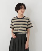 【アフタヌーンティー リビング/Afternoon Tea LIVING】のマルチボーダープルオーバー 大人の最旬トレンドファッション＆コーディネート founy(ファウニー) ファッション Fashion レディースファッション Fashion for Women トップス・カットソー Cut & Sew Tops カジュアルプルオーバー・ニットトップス Pullovers & Knit Tops / Casual Pullovers おすすめ Recommended / Our Picks コンパクト Compact, Small Size トレンド Trend, Trending Now ボーダー Border, Stripe thumbnail ベージュ|ID: prp329100004981633 ipo3291000000037323396