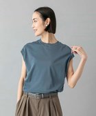 【ミッシェルクラン/MICHEL KLEIN】の接触冷感 フレンチスリーブカットソー ライトグリーン|ID: prp329100004981636 ipo3291000000037323406
