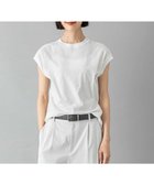 【ミッシェルクラン/MICHEL KLEIN】の接触冷感 フレンチスリーブカットソー ホワイト|ID: prp329100004981636 ipo3291000000037323407