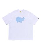【ア ベイシング エイプ/A BATHING APE】のBAPE STA LOGO RELAXED FIT TEE 大人の最旬トレンドファッション＆コーディネート founy(ファウニー) ファッション Fashion レディースファッション Fashion for Women ショート Short, Short Length スリーブ Sleeve, Long Sleeve / Short Sleeve フロント Front, Front Design プリント Print, Printed Pattern thumbnail WHITE|ID: prp329100004981641 ipo3291000000037323426