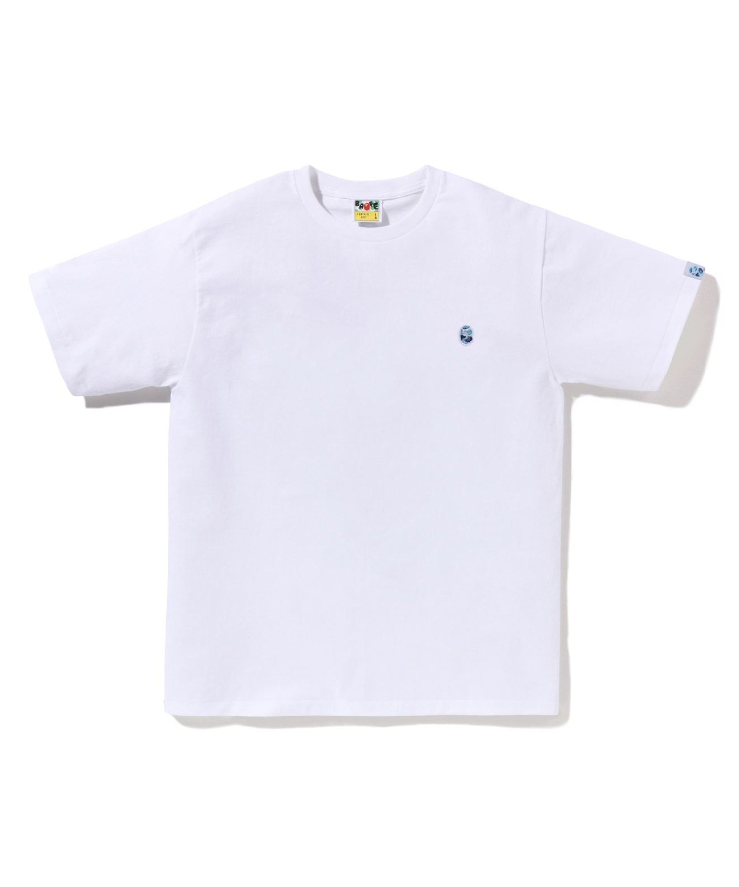 【ア ベイシング エイプ/A BATHING APE】のABC CAMO ONE POINT TEE インテリア・キッズ・メンズ・レディースファッション・服の通販 founy(ファウニー) 　ファッション　Fashion　レディースファッション　Fashion for Women　インナー　Innerwear　ショート　Short, Short Length　スリーブ　Sleeve, Long Sleeve / Short Sleeve　ワンポイント　One Point, Statement Accent　WH×BL|ID: prp329100004981645 ipo3291000000037323447