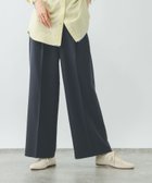 【グローバルワーク/GLOBAL WORK】のお手入れラクラクセットアップ/ワイドパンツ/600997 大人の最旬トレンドファッション＆コーディネート founy(ファウニー) ファッション Fashion レディースファッション Fashion for Women セットアップ Matching Sets レディースパンツ・ボトムス Pants & Trousers / Bottoms アクセサリー Fashion Accessories インナー Innerwear シンプル Simple, Minimal ジャケット Jacket, Outerwear ストレッチ Stretch, Stretchy Fabric ストレート Straight, Straight Cut セットアップ Set-Up, Coordinated Outfit センター Center, Center Line ダブル Double, Double-Breasted 楽ちん Easy Fit, Comfortable ワイド Wide, Wide Fit おすすめ Recommended / Our Picks ビジネス 仕事 通勤 Business / Work / Commuting thumbnail ネイビー88|ID: prp329100004981655 ipo3291000000037323493
