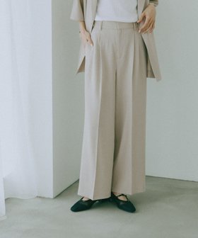 【グローバルワーク/GLOBAL WORK】のお手入れラクラクセットアップ/ワイドパンツ/632905 大人の最旬トレンドファッション＆コーディネート founy(ファウニー) ファッション Fashion レディースファッション Fashion for Women セットアップ Matching Sets レディースパンツ・ボトムス Pants & Trousers / Bottoms アクセサリー Fashion Accessories インナー Innerwear ヴィンテージ Vintage Style カットソー Cut and Sewn Top シンプル Simple, Minimal ジャケット Jacket, Outerwear ストレッチ Stretch, Stretchy Fabric スラックス Slacks, Dress Pants セットアップ Set-Up, Coordinated Outfit センター Center, Center Line 別注 Limited Edition, Custom Order 半袖 Short Sleeve, Half Sleeve マニッシュ Mannish, Boyish リラックス Relax, Relaxed Fit 楽ちん Easy Fit, Comfortable ワイド Wide, Wide Fit おすすめ Recommended / Our Picks ビジネス 仕事 通勤 Business / Work / Commuting |ID:prp329100004981656