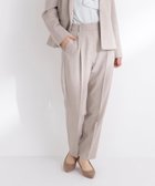 【ナチュラル ビューティー ベーシック/NATURAL BEAUTY BASIC】のリネンライク SETUP パンツ ベージュ|ID: prp329100004981662 ipo3291000000037377984