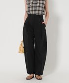 【ユナイテッドアローズ/UNITED ARROWS】のタック カーブパンツ -接触冷感- 大人の最旬トレンドファッション＆コーディネート founy(ファウニー) ファッション Fashion レディースファッション Fashion for Women パンツ Pants & Trousers カットソー Cut and Sewn Top カーディガン Cardigan, Knitwear コンパクト Compact, Small Size サマー Summer, Summer Style ショート Short, Short Length シンプル Simple, Minimal タイプライター Typewriter Fabric, Crisp Cotton トレンド Trend, Trending Now アウトレット Outlet / Clearance おすすめ Recommended / Our Picks thumbnail BLACK|ID: prp329100004981668 ipo3291000000037323571
