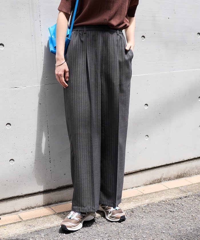 【フリークスストア/FREAK'S STORE】の接触冷感/UVカット LINEN TOUCH タック イージーパンツ 大人の最旬トレンドファッション＆コーディネート founy(ファウニー) 　ファッション　Fashion　レディースファッション　Fashion for Women　パンツ　Pants & Trousers　2026年　2026　2026春夏・S/S　Spring/Summer 2026 SS26　セットアップ　Set-Up, Coordinated Outfit　センター　Center, Center Line　リネン　Linen, Linen Fabric　夏　Summer　S/S・春夏　SS, Spring/Summer, Warm Season　 other-1|ID: prp329100004981670 ipo3291000000037323580