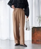 【フリークスストア/FREAK'S STORE】の接触冷感/UVカット LINEN TOUCH タック イージーパンツ 大人の最旬トレンドファッション＆コーディネート founy(ファウニー) ファッション Fashion レディースファッション Fashion for Women パンツ Pants & Trousers 2026年 2026 2026春夏・S/S Spring/Summer 2026 SS26 セットアップ Set-Up, Coordinated Outfit センター Center, Center Line リネン Linen, Linen Fabric 夏 Summer S/S・春夏 SS, Spring/Summer, Warm Season thumbnail ベージュ|ID: prp329100004981670 ipo3291000000037323583