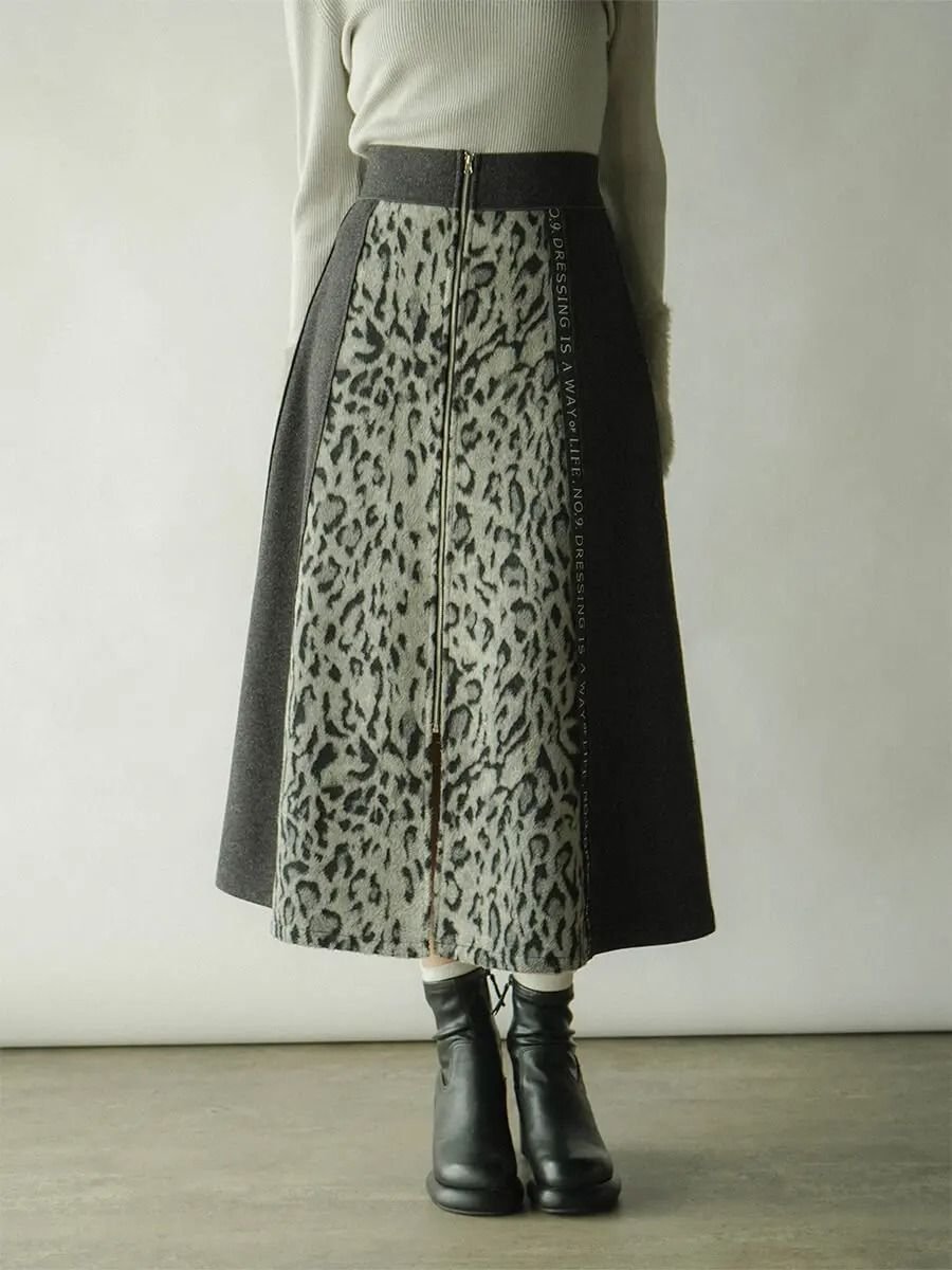 【ラシュッド/LASUD】のメルトンジップフレアスカート インテリア・キッズ・メンズ・レディースファッション・服の通販 founy(ファウニー) 　ファッション　Fashion　レディースファッション　Fashion for Women　スカート　Skirts　Aライン・フレアスカート　A-Line & Flared Skirts　エレガント 上品　Elegant　ジップ　Zip, Zipper　フレア　Flare, Flared　チャコールグレー|ID: prp329100004981682 ipo3291000000037323666