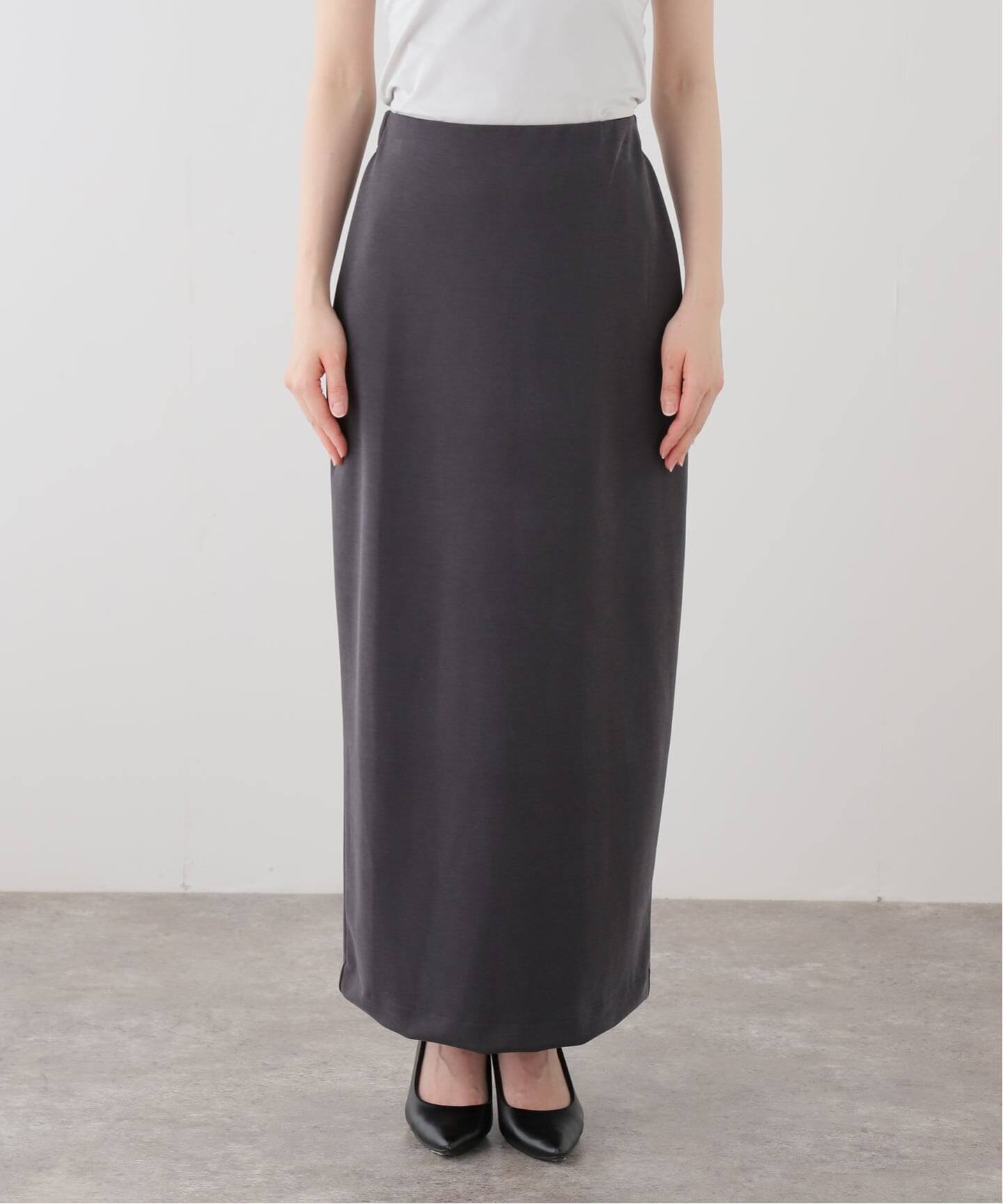 【スローブ イエナ/SLOBE IENA】のライトダンボールタックイージースカート インテリア・キッズ・メンズ・レディースファッション・服の通販 founy(ファウニー) 　ファッション　Fashion　レディースファッション　Fashion for Women　スカート　Skirts　2026年　2026　2026春夏・S/S　Spring/Summer 2026 SS26　おすすめ　Recommended / Our Picks　シンプル　Simple, Minimal　スウェット / スエット　Sweatshirt, Sweatwear　セットアップ　Set-Up, Coordinated Outfit　ロング　Long, Long-Length　グレー|ID: prp329100004981685 ipo3291000000037323673